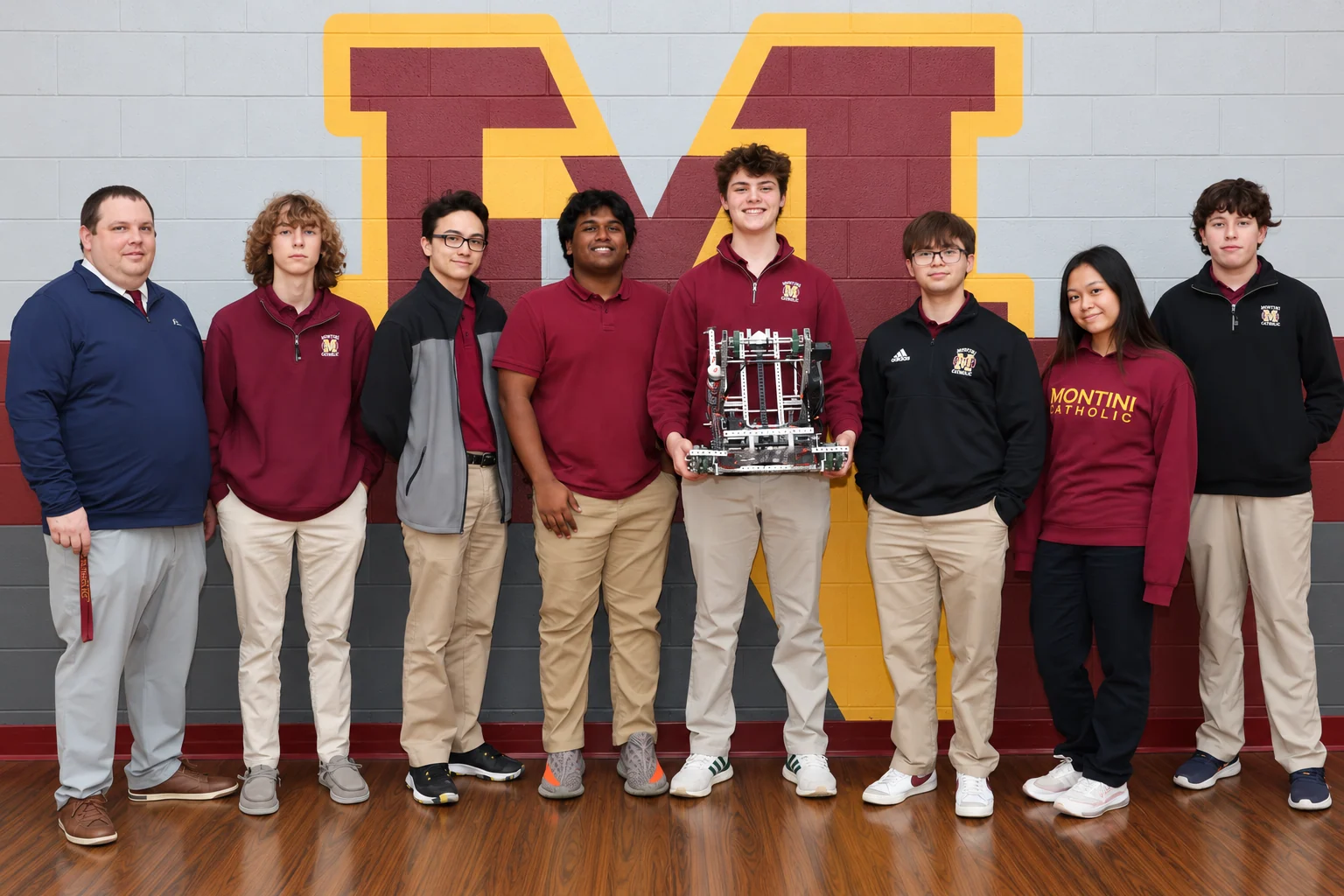 Montini robotics team